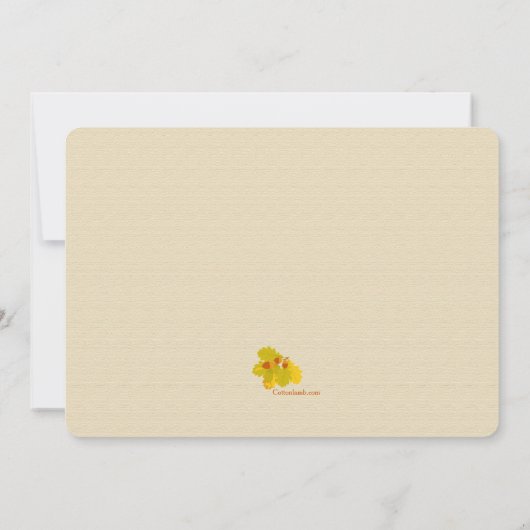 eikenbladeren en eikenboringen kaart (Achterkant)