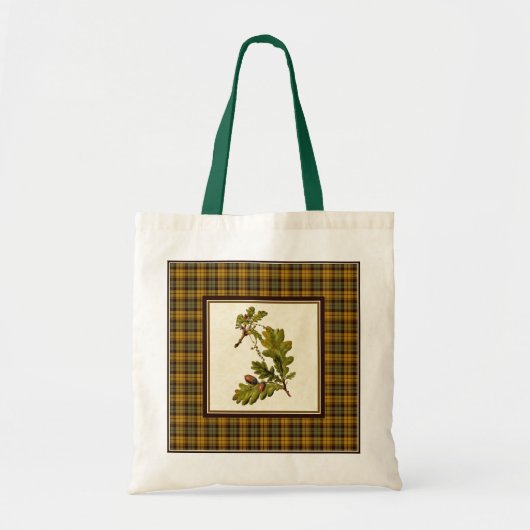  eikenbladeren met een deklaag tote bag (Voorkant)