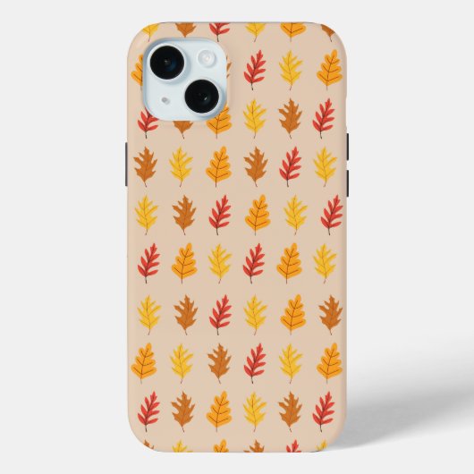 Eikenbladpatroon Case-Mate iPhone Case (Achterkant)