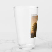 eikenbomen in een bos landschap (Woodland Scene) Glas (Rechts)