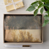 eikenbomen in een bos landschap (Woodland Scene) Tissuepapier (Geschenk)