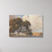 Eikenboom (1910) - Majestueuze Waterverf Canvas Afdruk (Voorkant)