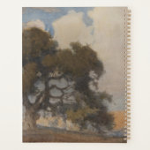 Eikenboom (1910) - Majestueuze Waterverf Planner (Achterkant)