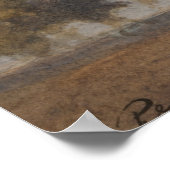 Eikenboom (1910) - Majestueuze  Waterverf Poster (Hoek)