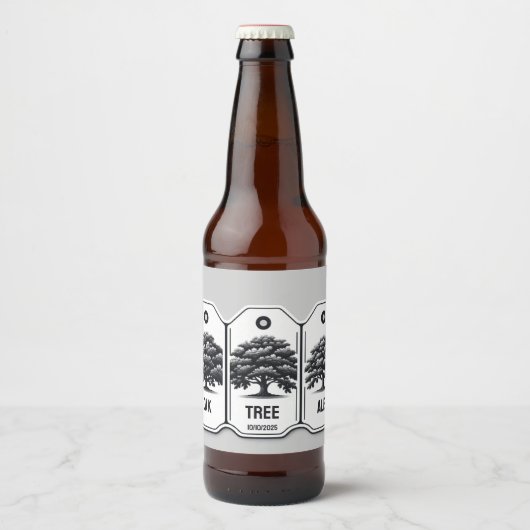 Eikenboom Ale Beer Label Bier Etiket (Voorkant)