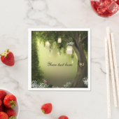 Eikenboom Betoverde Bos Tuin Bruiloft Servetten (Insitu)