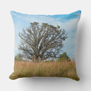 eikenboom en Sierkussen van Tall Grass Prairie