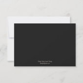 Eikenboom Huwelijk RSVP / Antwoordkaart Kaartje (Achterkant)