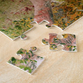 eikenboom in de Herfst... Legpuzzel (Zijkant)