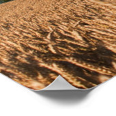 eikenboom in een tarweveld poster (Hoek)