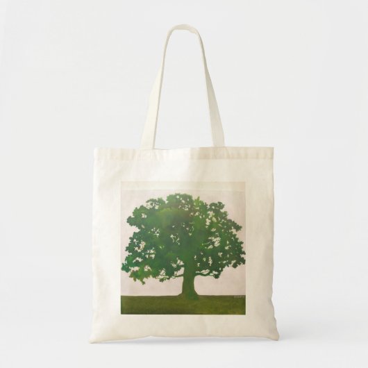 eikenboom in het voorjaar tote bag (Voorkant)