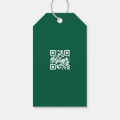 eikenboom Logo QR Code Hang Labels W/String Cadeaulabel (Achterkant)