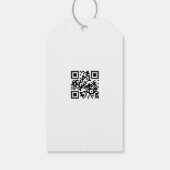  eikenboom Logo QR Code Hang Labels W/String Cadeaulabel (Achterkant)
