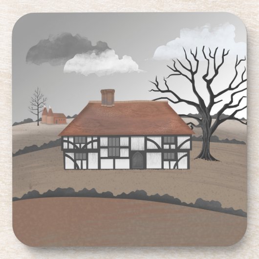 Eikenboom Manor Bier Onderzetter (Voorkant)