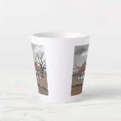 Eikenboom Manor Latte Mok (Voorkant)