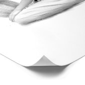 eikenboom met Acorn Poster (Hoek)