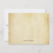  eikenboom sparen de Datum Weddenschap Save The Date (Achterkant)