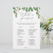 Eikenboom - Wat zit er in je tas spel (Staand voorkant)