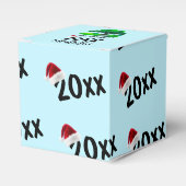 Eikenboomlogo | Boomverzorging Kerstmuts Kerstvaka Bedankdoosjes (Voorkant Zijde)