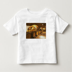 eikenborstels in de kelder bij Domaine Comte Kinder Shirts