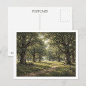 Eikenbos. Ansichtkaart Briefkaart (Voorkant / Achterkant)
