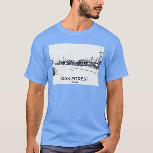 Eikenbos Illinois Oversized 1 T-shirt (Voorkant)