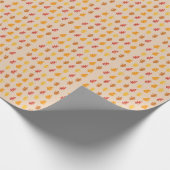 Eikenherfstbladeren Cadeaupapier (Hoek)