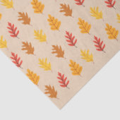 Eikenherfstbladeren Tissuepapier (Detail)