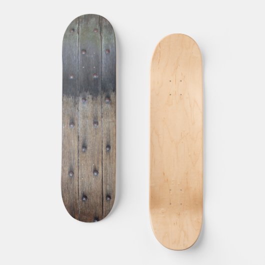  eikenhout van de deuren skateboard (Voorkant)