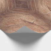 eikenhouten blok cadeaupapier (Hoek)