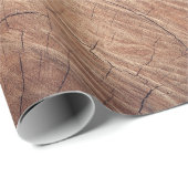 eikenhouten blok cadeaupapier (Rol Hoek)