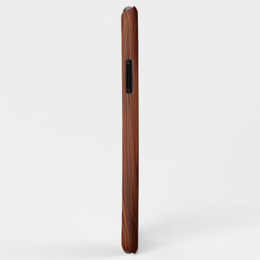 eikenhouten graan iPhone Case (Achterkant/rechts)