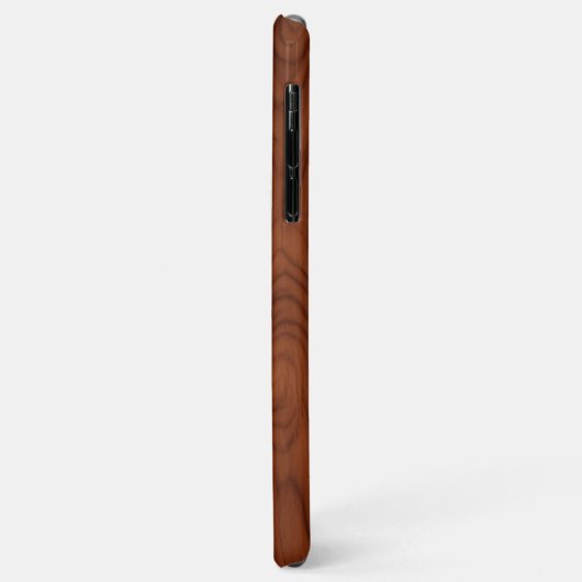 eikenhouten graan iPhone Case (Achterkant/links)