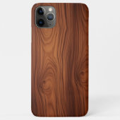 eikenhouten graan iPhone Case (Achterkant)