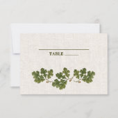 eikenhouten olift-touwtrek kaart (Voorkant)