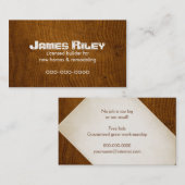 Eikenhoutnerf Visitekaartje (Voorkant / Achterkant)