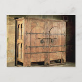 eikenkast van de riemen briefkaart (Voorkant)