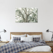 Eikenkathedraal | Levende eik | Uitgerekte canvas Afdruk (Insitu (Slaapkamer))