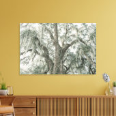 Eikenkathedraal | Levende eik | Uitgerekte canvas Afdruk (Insitu (Woonkamer))