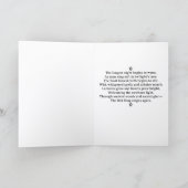Eikenkoning Yule Kaart (Binnen)