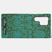 Eikenpatroon - William Morris Samsung Galaxy Hoesje (Achterkant horizontaal)