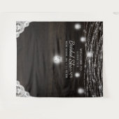 Eikenrand Landelijke Bruidsmeisjes Feest Foto Prop Wandkleed (Voorkant (horizontaal))