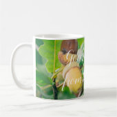 eikenvertakkingen met eikels koffiemok (Links)