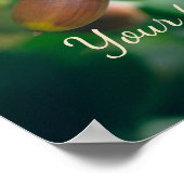 eikenvertakkingen met eikels poster (Hoek)