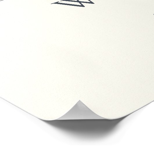 Eiland ananas bruiloft welkom poster (Hoek)