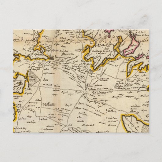 eiland Antego Briefkaart (Voorkant)