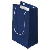 Eiland Aqua Blauwe Cadeautas (Voorkant Gekanteld)