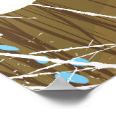 eiland Arran vintage-poster Poster (Hoek)