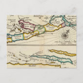 eiland Bermuda, deel van het eiland Providence Briefkaart (Voorkant)
