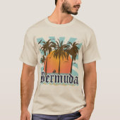 eiland Bermuda Souvenirs T-shirt (Voorkant)